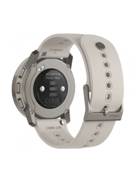 SUUNTO 9 PEAK PRO TITANIUM SAND sportinis laikrodis